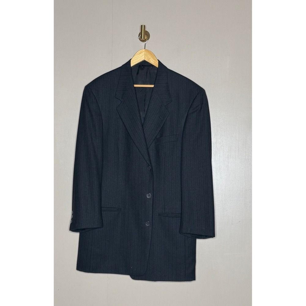 Nino Cerruti Rue Royale Pinstripe Wool‎ Blazer Sport Coat 42R